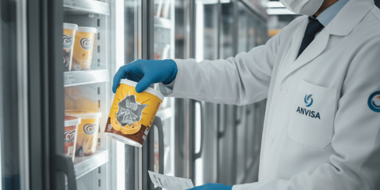 Anvisa retira lote de sorvete famoso após detectar presença de vidro em embalagem