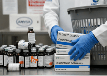 Ação fiscal da Anvisa proibiu anabolizantes sem registro e um lote de Cloreto de Sódio