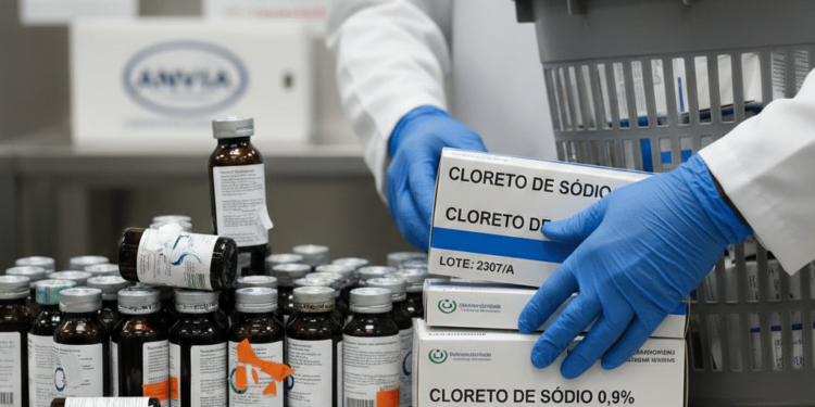 Ação fiscal da Anvisa proibiu anabolizantes sem registro e um lote de Cloreto de Sódio