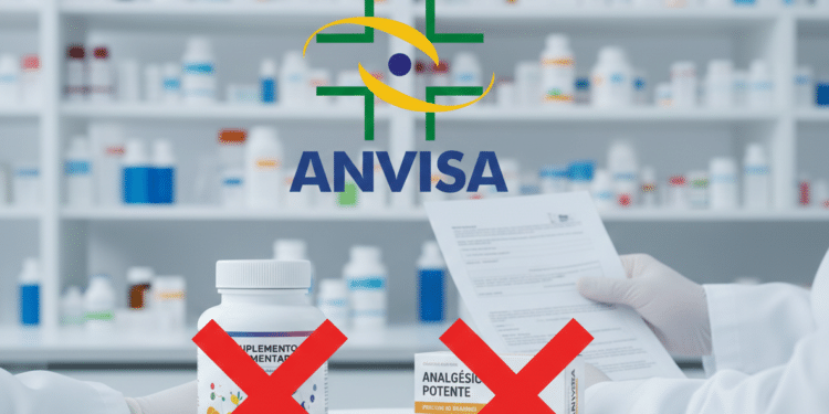Suplemento alimentar e analgésico foram proibidos pela Anvisa