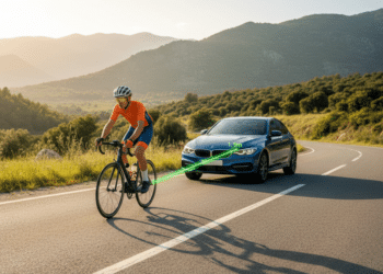 Lei do ciclista obriga motoristas a manter 1,5 m de distância mínima