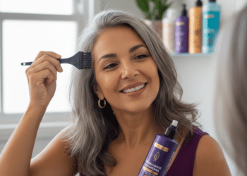 7 máscaras veganas que reparam fios brancos e mantêm brilho natural