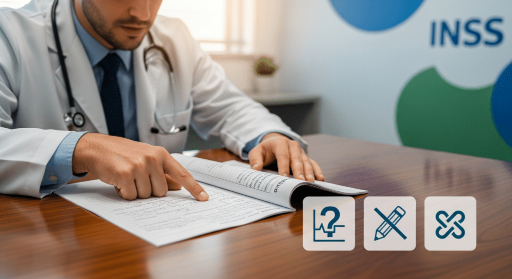 Os erros mais comuns no laudo que complicam sua aprovação no INSS