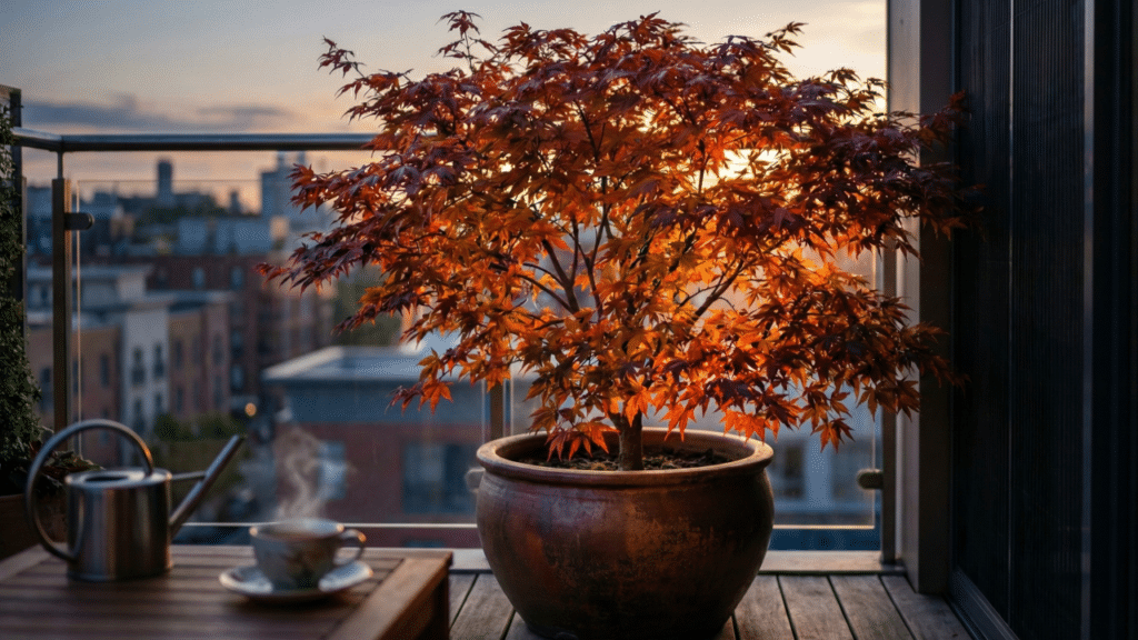 A árvore perfeita para não enjoar do visual que muda de cor o ano todo e ainda cresce bem em varandas pequenas