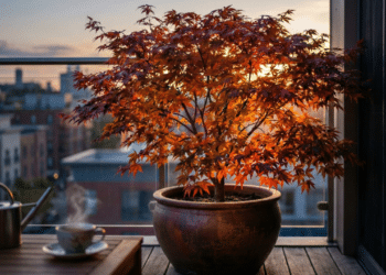 A árvore perfeita para não enjoar do visual que muda de cor o ano todo e ainda cresce bem em varandas pequenas