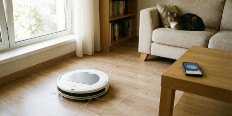 Robô aspirador vira aliado de quem tem pet, alergia ou pouco tempo e mantém o chão limpo sem esforço todos os dias