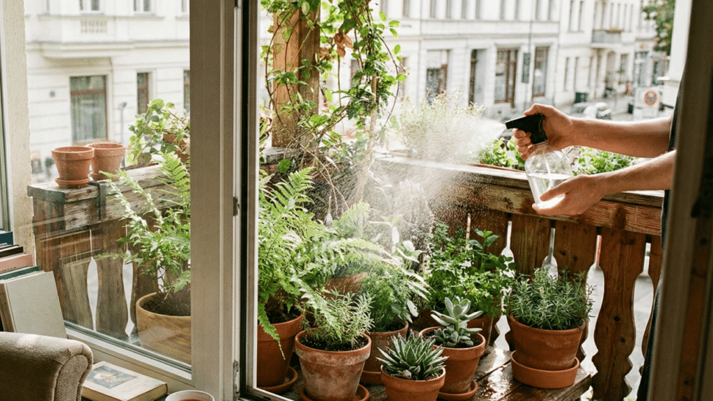 O truque caseiro com vinagre que revolucionou o cuidado com as plantas do jardim