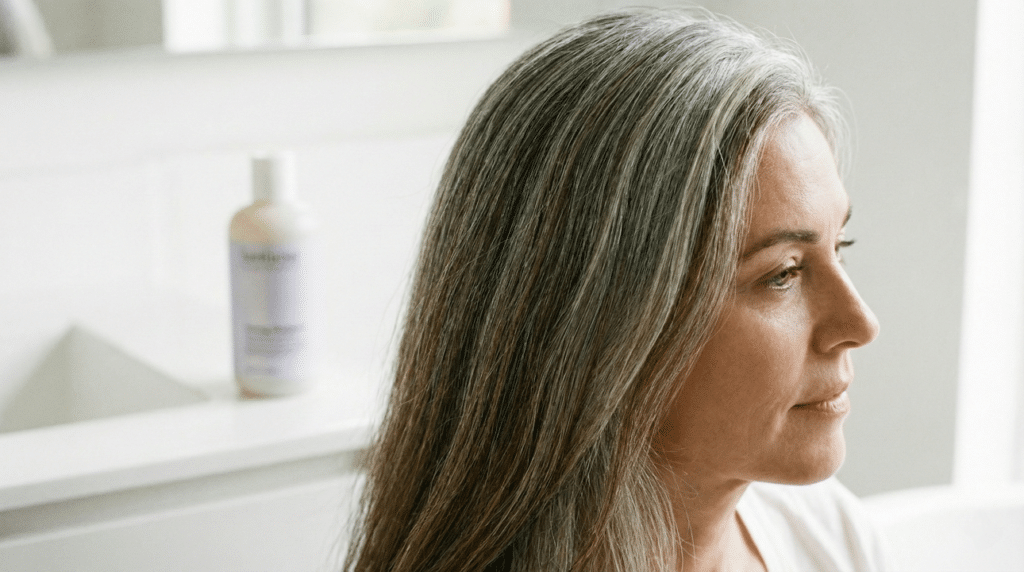 Adeus cabelos brancos, cabeleireiros apontam esse top 3 shampoos tonalizantes como a melhor forma de lidar com os grisalhos