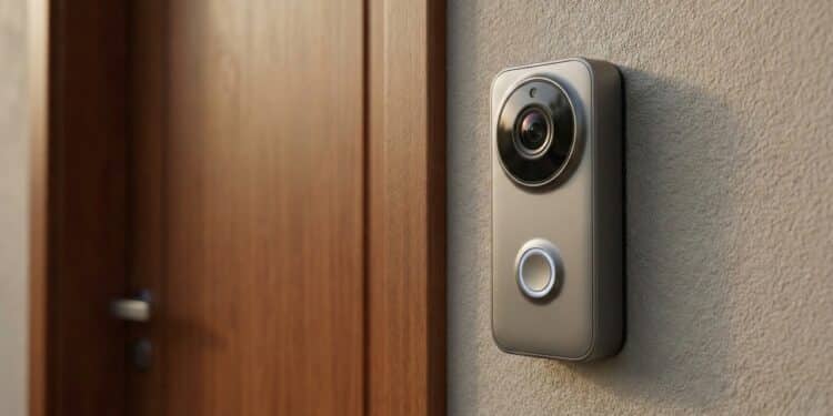 Nem câmera pesada, nem porteiro eletrônico: esse dispositivo com Wi-Fi dá segurança, avisa por aplicativo e grava visitantes na hora
