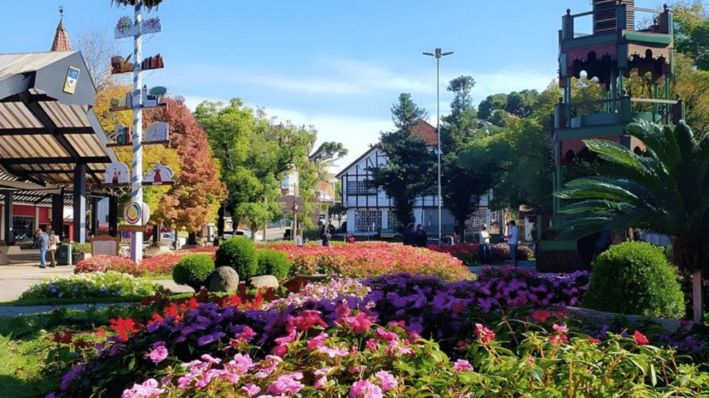 A Alemanha brasileira chama atenção de visitantes pela beleza, organização e qualidade de vida excelente