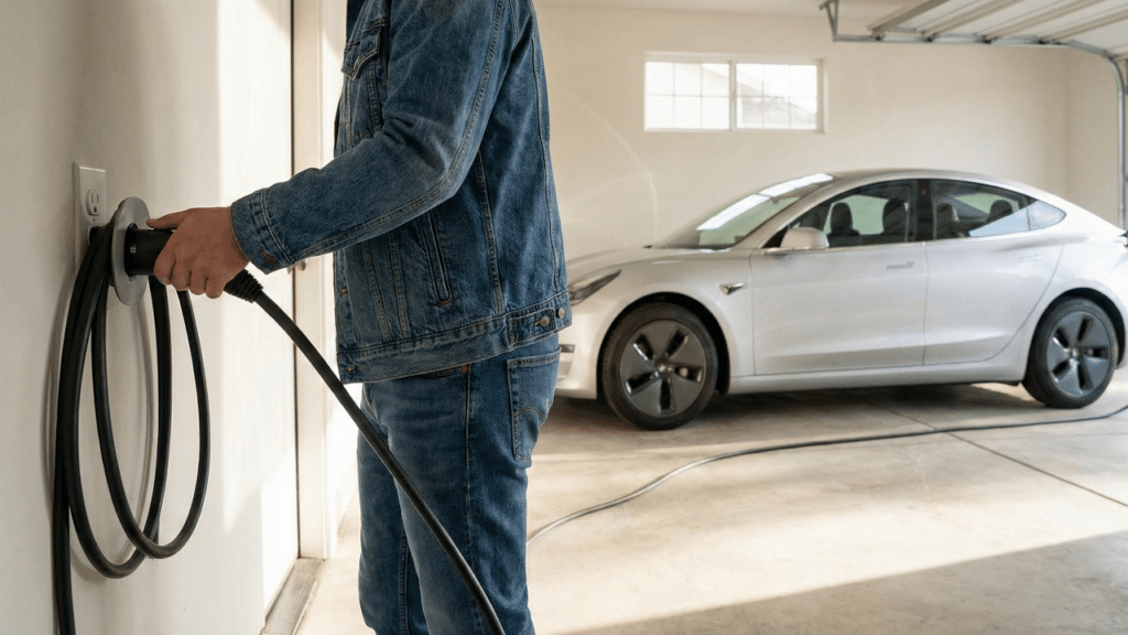 Veja quanto custa carregar um carro elétrico em casa e por que alguns modelos gastam mais