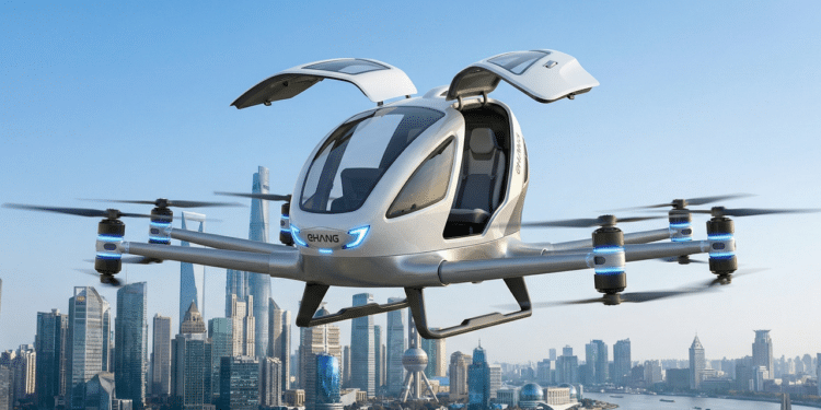 Mobilidade do futuro ganha forma com carro voador elétrico de R$ 2,3 milhões