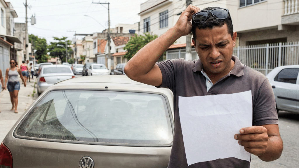 Motorista confuso com as novas mudancas previstas