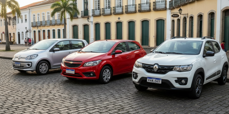 modelos usados que fazem até 15 km/l e oferecem seguro mais em conta