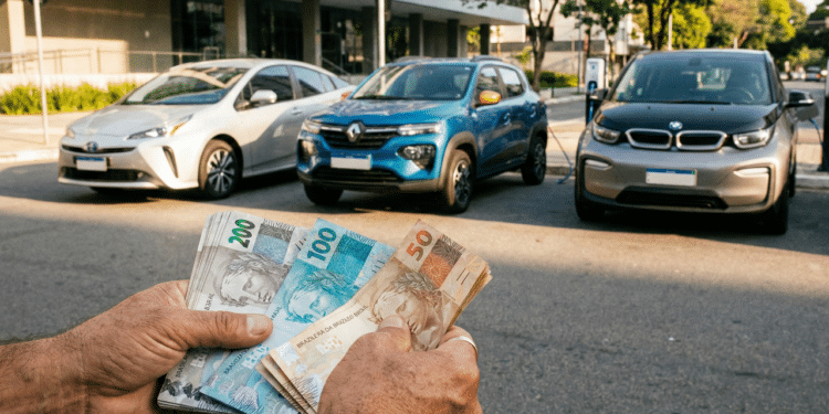 Elétricos e híbridos usados com até 160 km de autonomia e preço máximo de R$ 120 mil