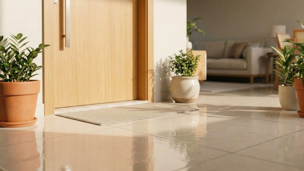 Vinagre branco resolve o que mais incomoda na entrada de casa