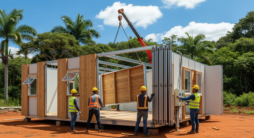 Por que a casa dobrável custa menos e está ganhando espaço entre os jovens