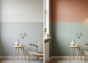 Decoradores apostam nas cores divididas para ampliar ambientes pequenos