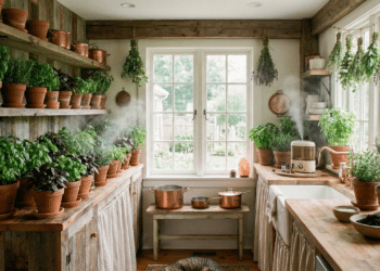 Duas plantas simples que deixam a cozinha bonita e ajudam a limpar o ar