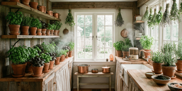 Duas plantas simples que deixam a cozinha bonita e ajudam a limpar o ar