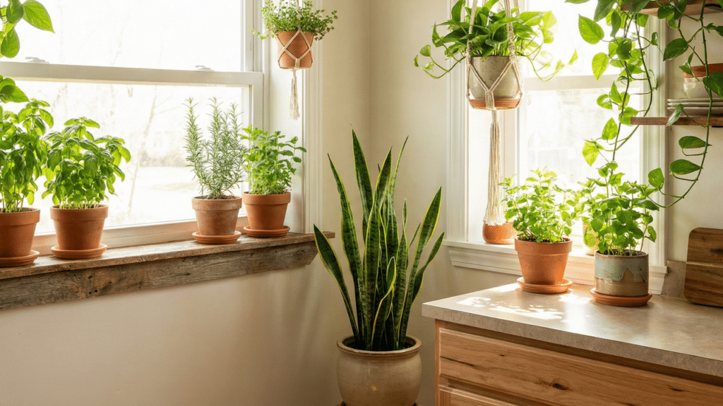 As plantas para colocar na cozinha e transformar a energia da sua casa