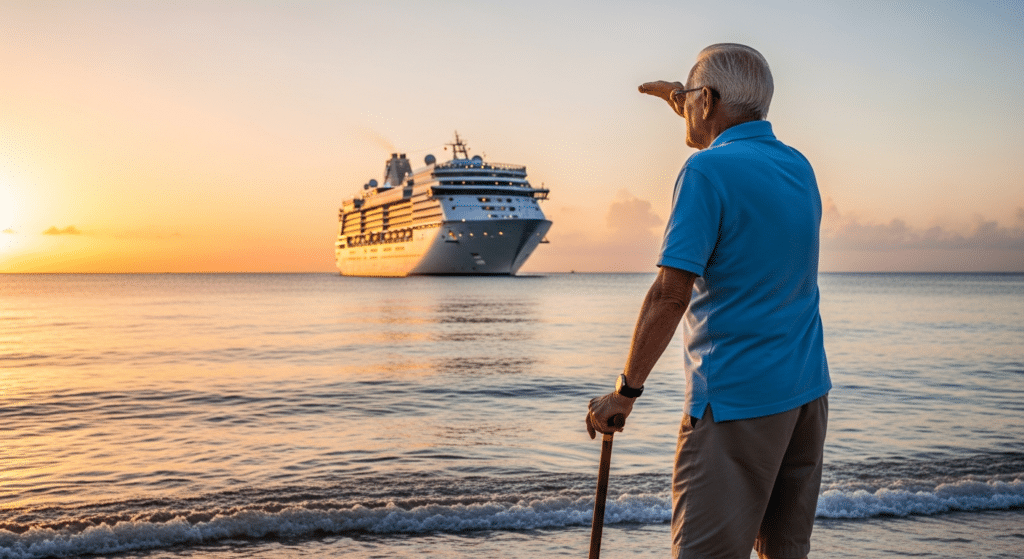 ele vive há 25 anos viajando de navio já soma mil cruzeiros e gastos altos