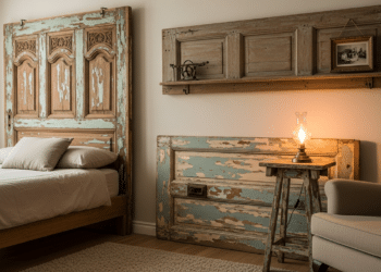 Ideias práticas para dar nova função às portas antigas na decoração