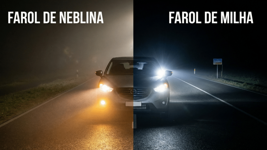 Farol de milha e neblina têm regras definidas; veja quando a lei permite o uso correto