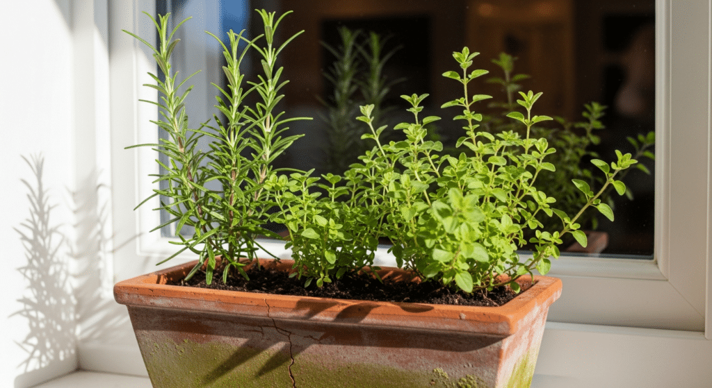 Horta compacta que cabe em qualquer janela e rende temperos frescos sempre