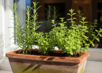 Horta compacta que cabe em qualquer janela e rende temperos frescos sempre