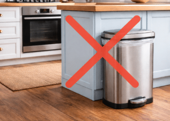 Essa tendência substitui o lixo no chão e deixa a casa mais organizada e higiênica