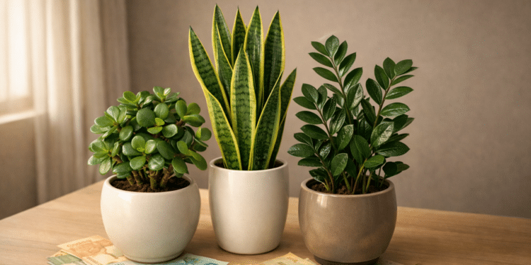 3 plantas resistentes que atraem prosperidade e quase não dão trabalho
