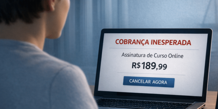 Cobrança indevida por curso online gera devolução em dobro ao consumidor