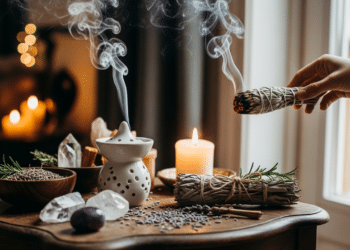limpeza energética com ervas e incenso para começar o ano mais leve