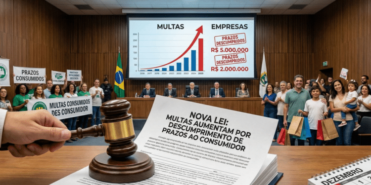 Lei nova entra em vigor e fortalece direitos do consumidor com multas mais pesadas