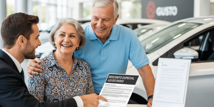 Idosos podem garantir economia na hora de comprar um carro novo