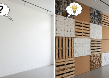 Gesso liso fica para trás enquanto placas feitas com reaproveitamento ganham força