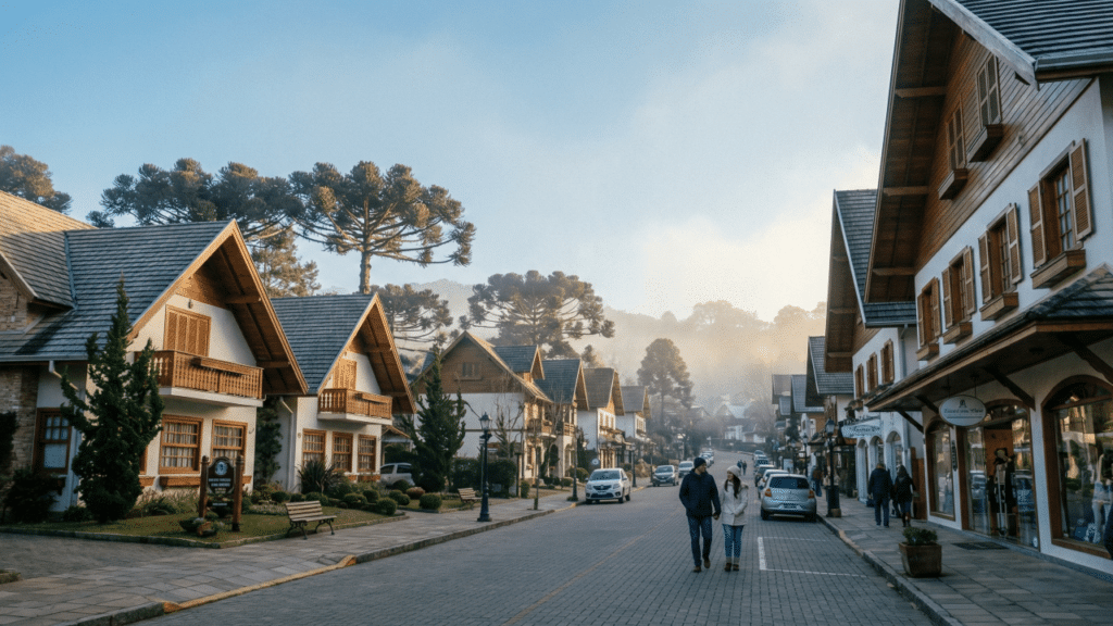 Conhecida como “Suíça brasileira”, essa vila mineira conquista cada vez mais visitantes que amam frio e montanhas