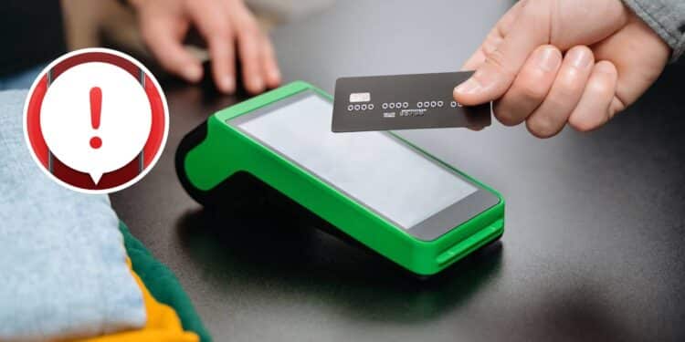 Comunicado para consumidores que pagam compras usando a aproximação do cartão