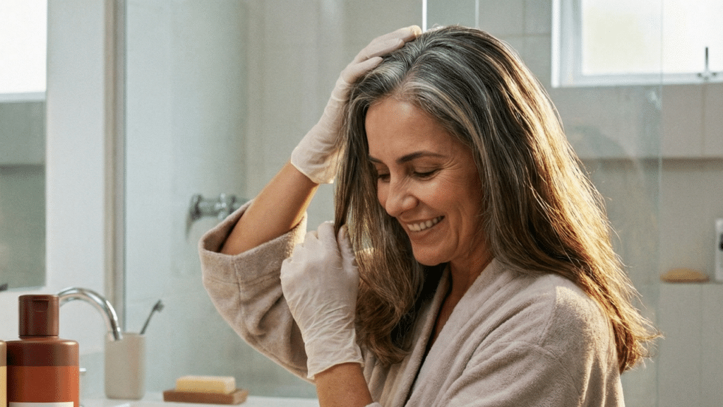 Tonalizantes acessíveis que disfarçam os brancos e tratam o cabelo