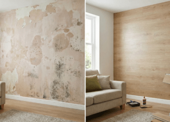 Técnicas de lâminas vinílicas anti‑umidade