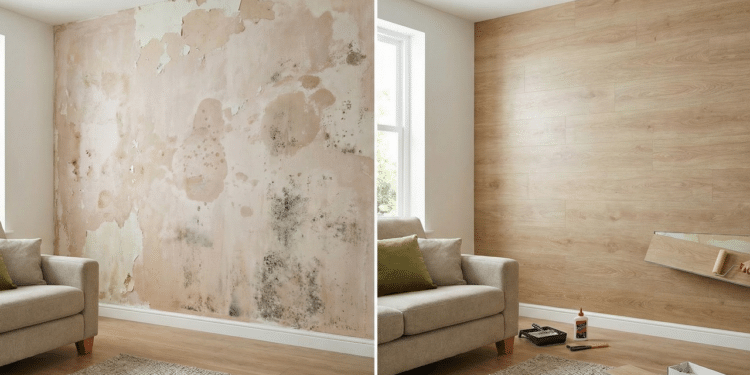 Técnicas de lâminas vinílicas anti‑umidade