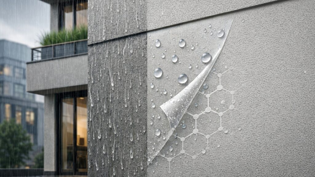 Umidade nas paredes deixa de ser problema com produto que dispensa pintura