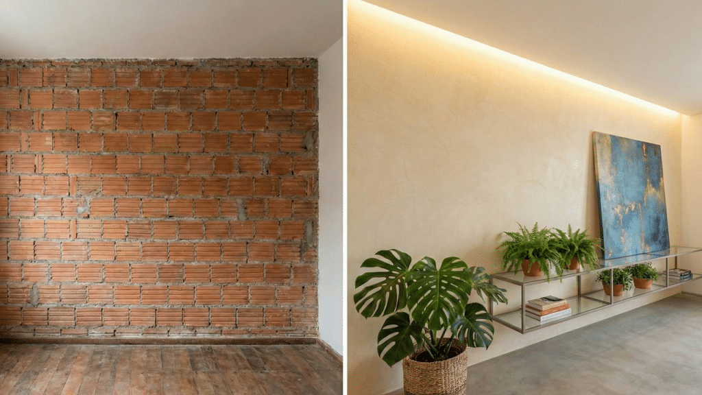 Separar cômodos sem quebradeira e gastando pouco