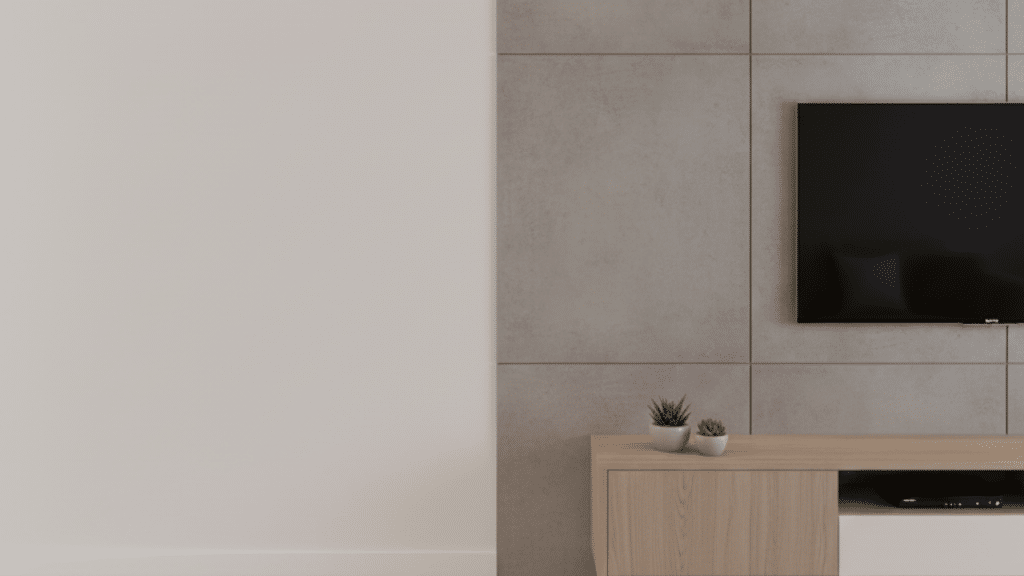 Ambientes mais bonitos e limpos com novos revestimentos sem gesso