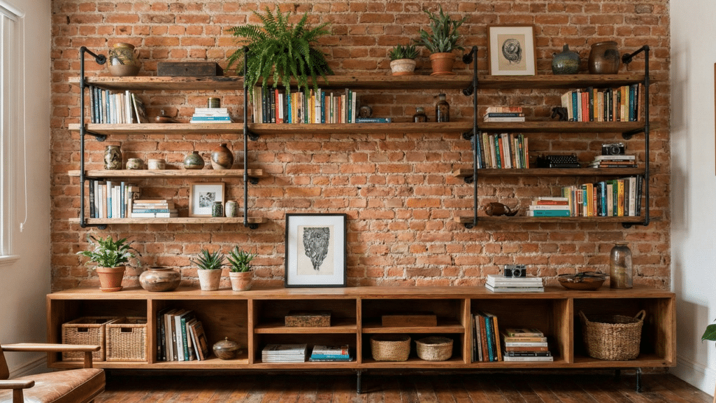 Solução econômica e charmosa para dividir sua casa