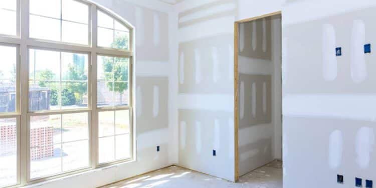 Paredes de drywall ficam para trás enquanto painéis reciclados viram tendência