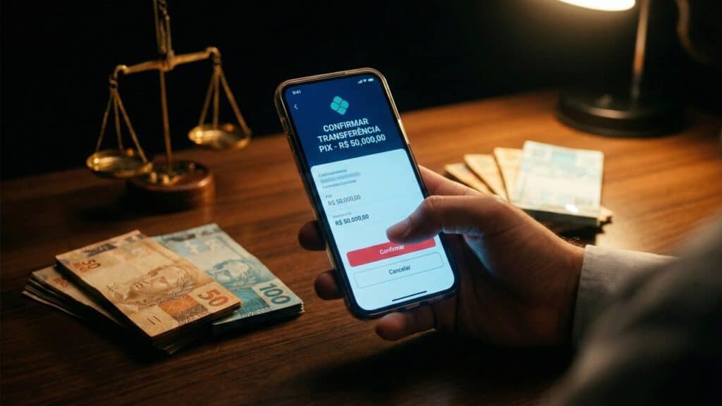 Homem que transferiu R$ 50 mil por Pix errado recebe valor de volta e mais R$ 10 mil por danos morais