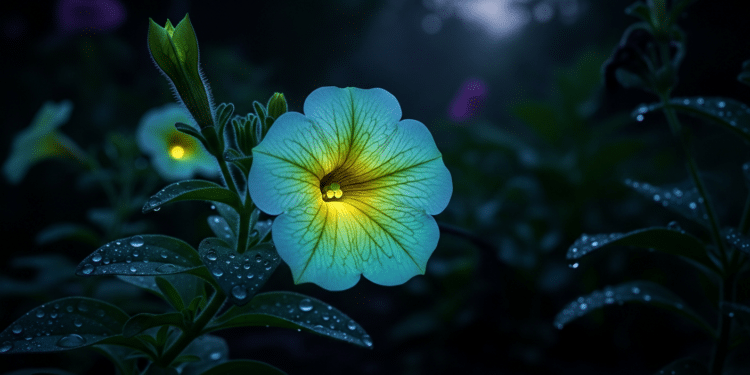 O que realmente acontece com as plantas que parecem brilhar no escuro