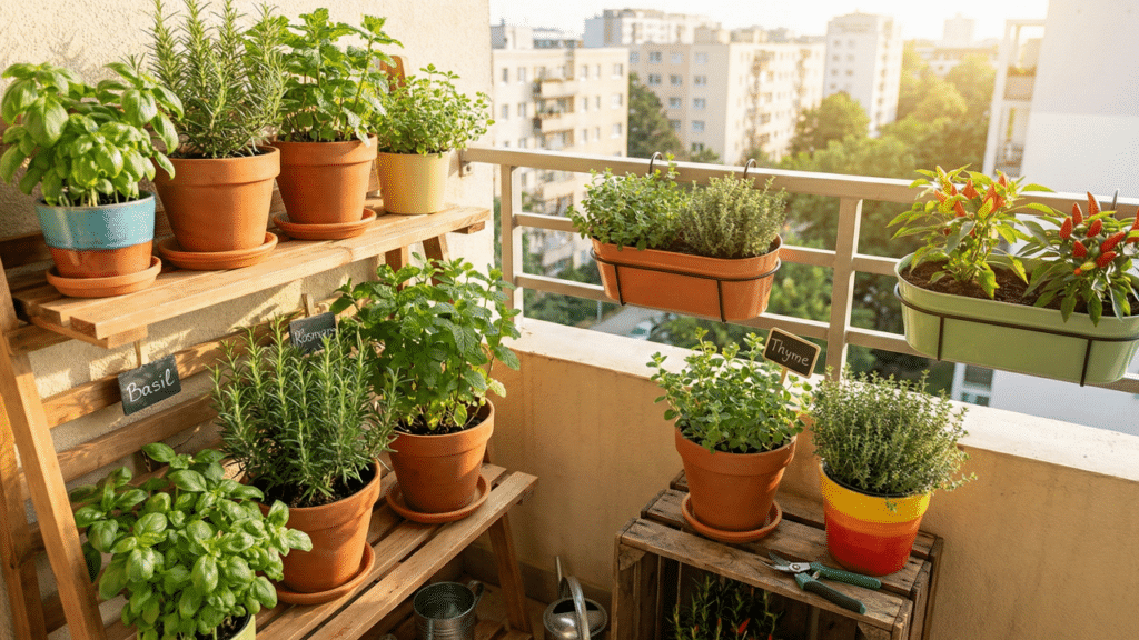 Temperos práticos para cultivar em apartamentos e cozinhar melhor